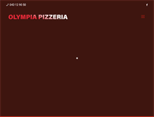Tablet Screenshot of olympiapizzeria.se